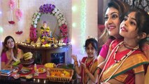 Juhi Parmar welcomes Ganpati at home with Daughter after Divorce with Sachin Shroff | FilmiBeat