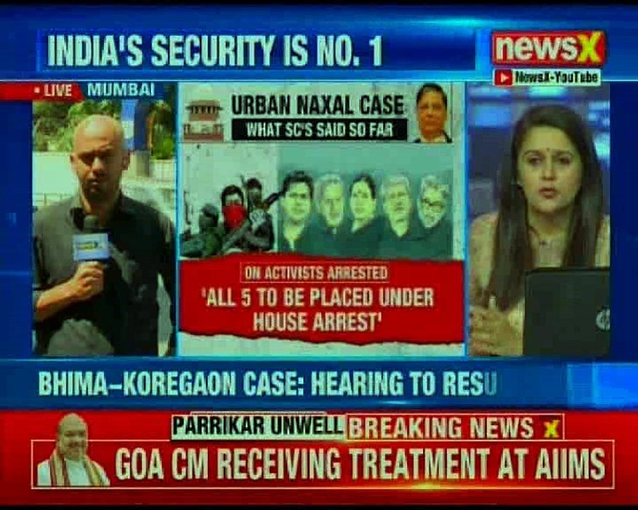 SC hearing on Urban Naxals; 5 activists were ar...