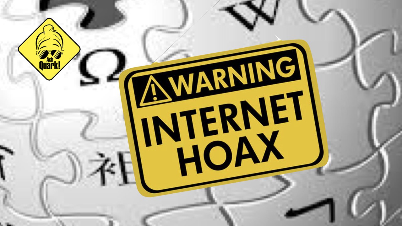 10 fake news auf wikipedia [achquark!]