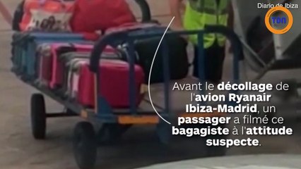 Un bagagiste vole une enceinte portable dans une valise !