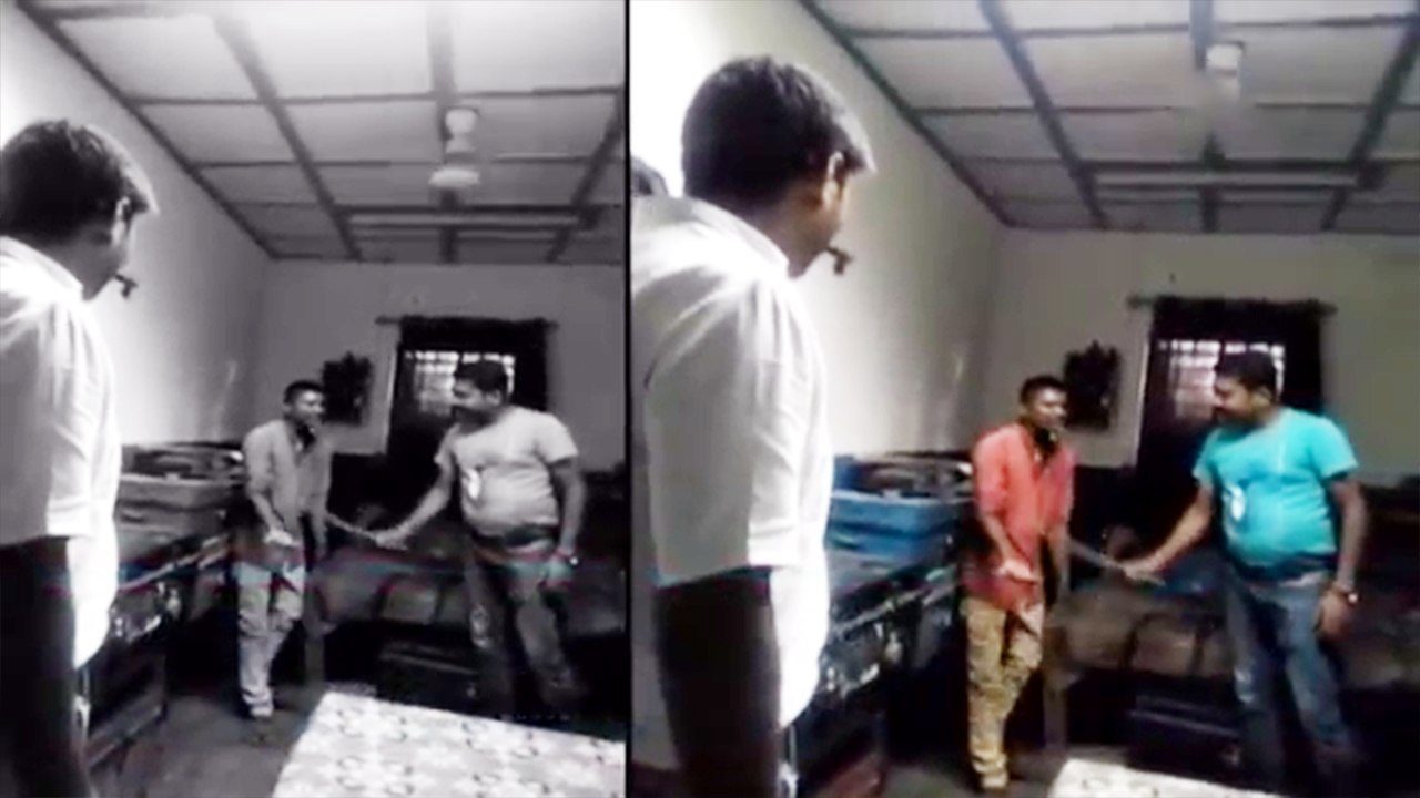 Delhi Police का Police Station में पिटाई का Video Viral, देखिए कैसे बरसे डंडे | वनइंडिया हिन्दी