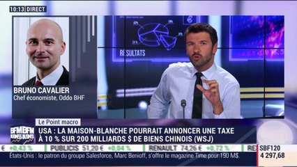 Le point macro: Donald Trump prévoit d'imposer de nouvelles taxes à la Chine - 17/09