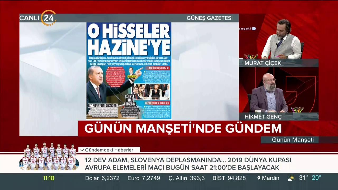 "O hisseler hazineye"