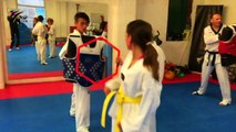 Best Taekwondo Girls kicking training