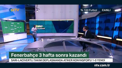 % 100 Futbol Atiker Konyaspor - Fenerbahçe 16 Eylül 2018