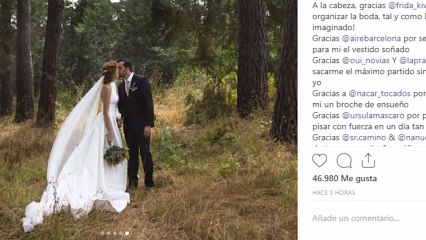 María Castro y José Manuel Villalba se han dado el 'sí quiero'