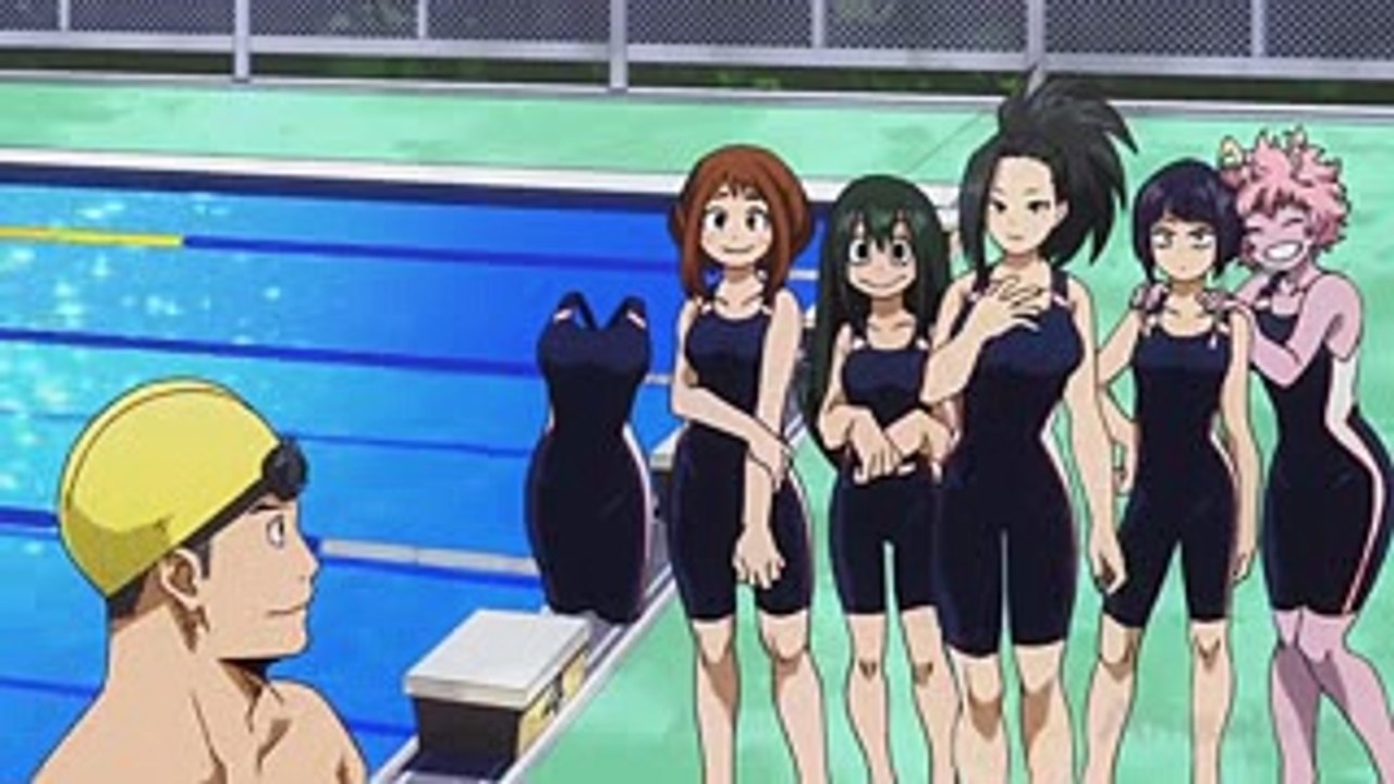 スイミングレース  僕のヒーローアカデミア3期 【1話】