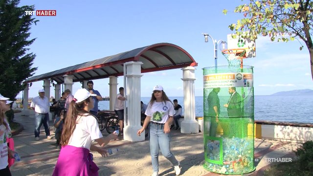 Ordu'da plastik atıklar çöpe değil potaya atılıyor