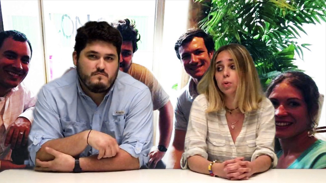 Maxim et Marieugenie Godigna, anciens élèves du Lycée français de Caracas