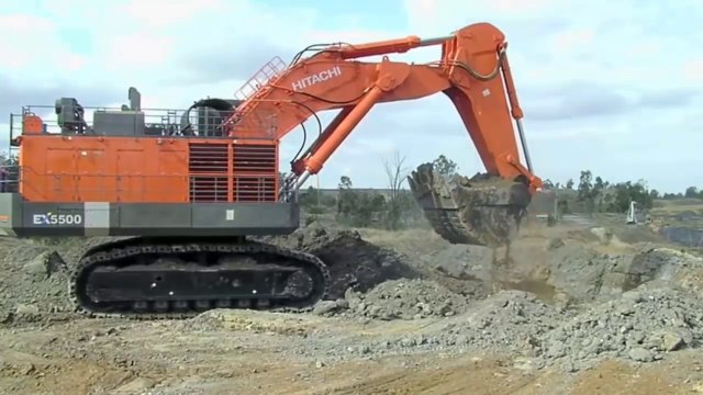 BIGGEST Biggest Dangerous Monster Construction Excavator Terex Heavy Equipment Vehicles Machinery