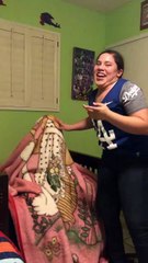 Invisibility Prank Scares Brother