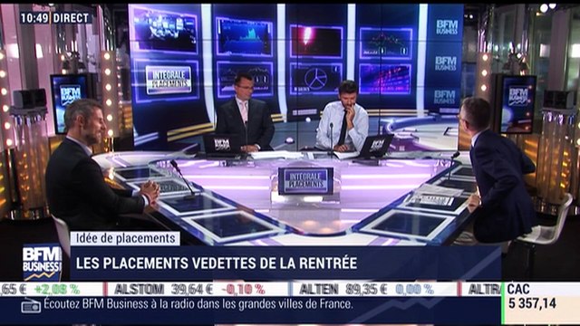 Idées de placements: Les placements vedettes de la rentrée - 17/09