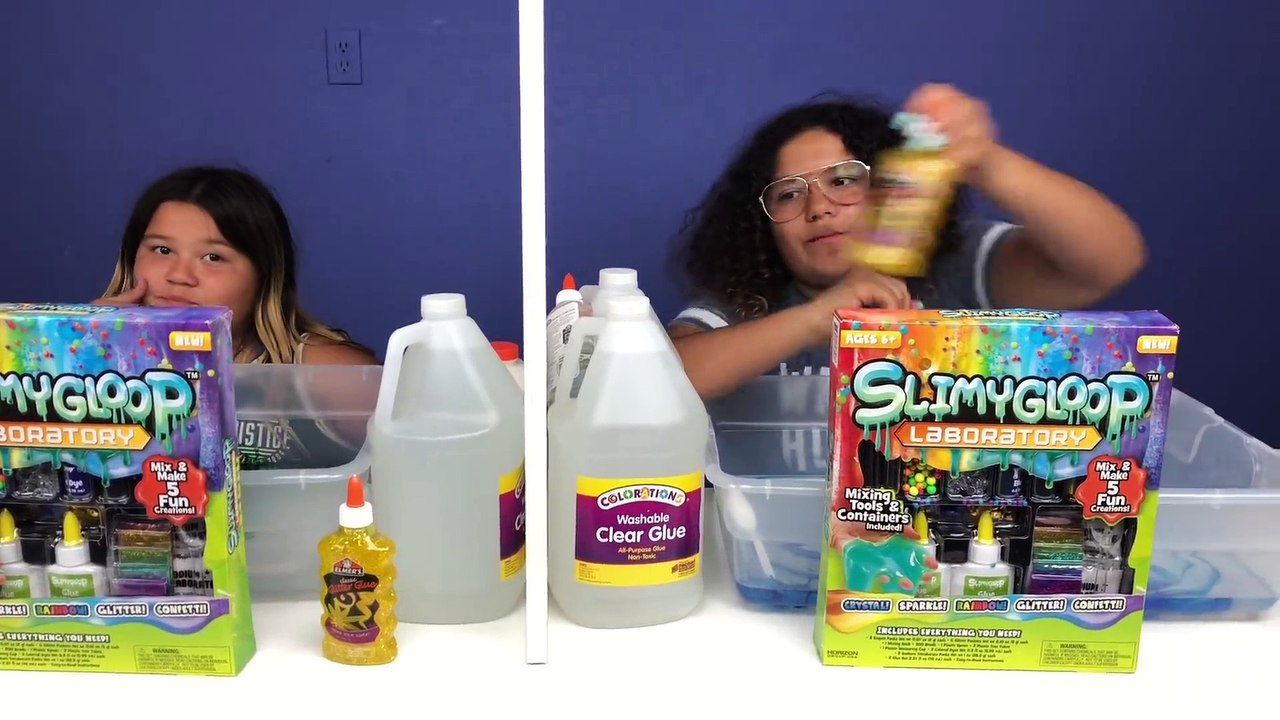 Twin Telepathy Slime Challenge! Giant Slime Edition!
