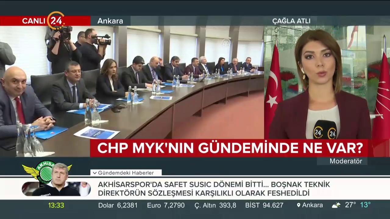 CHP MYK toplandı