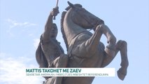 Xhejms Mattis takohet me Zaev në Shkup - News, Lajme - Vizion Plus