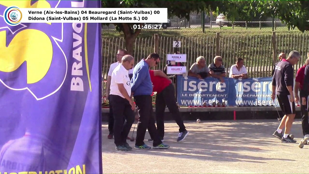 Premières parties de poules, première étape du Super  16 Masculin, Saint-Pierre de Chérennes 2018