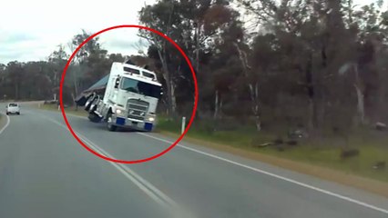 [이브닝] 아찔한 전복사고...'구사일생' / YTN