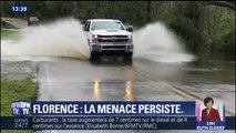 La tempête Florence a été rétrogradée en dépression tropicale mais les pluies diluviennes tombées sur le Sud-Est des États-Unis restent un danger