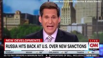 BREAKING NEWS RUSSIA HITS BACK AT U S OVER NEW SANCTIONS. CNN