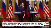 BREAKING NEWS RUSSIA FLEXES MILITARY MIGHT WITH NAVY DAY PARADE. CNN