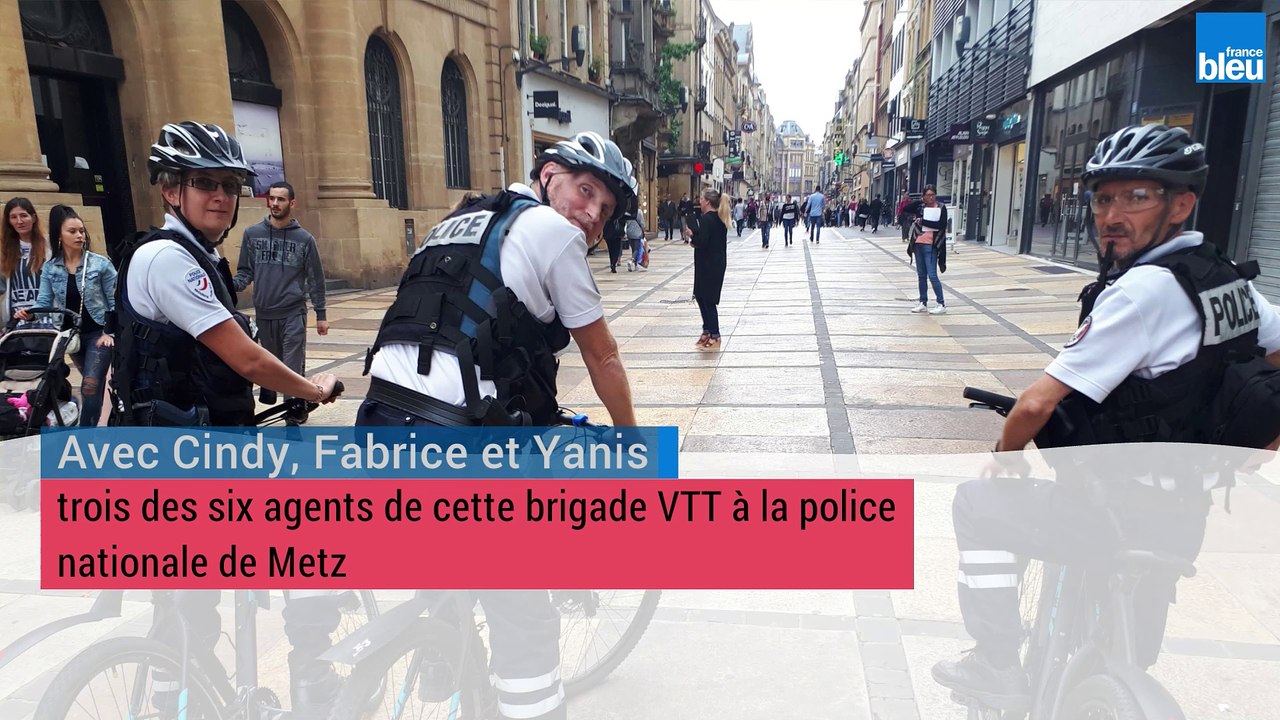 La Police De Proximité Avec La Brigade VTT De La Police Nationale De Metz