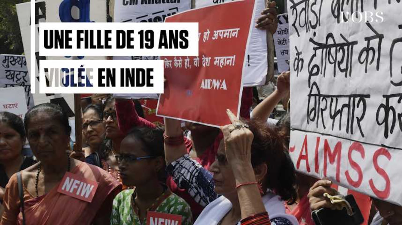 Manifestation en Inde après le viol d'une jeune femme de 19 ans
