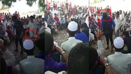 पंचायत का तुगलकी फरमान, गांव के सामने दो युवकों पर बरसाए गए कोड़े