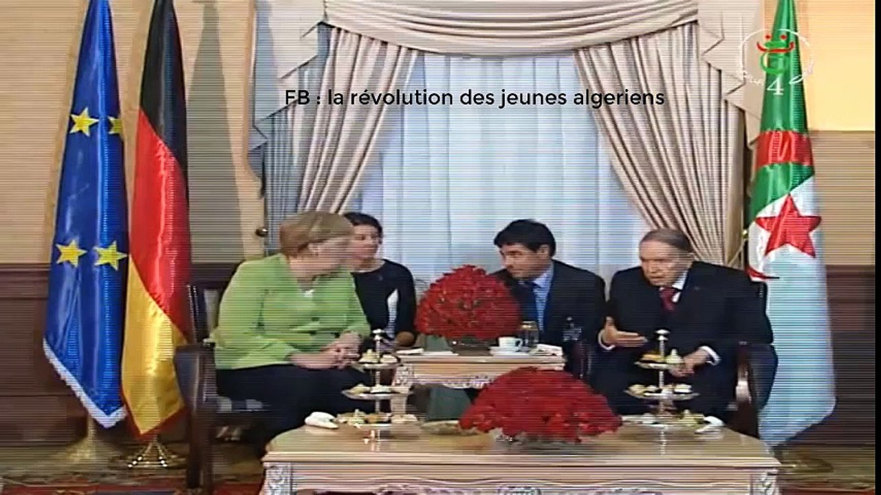 Abdelaziz Bouteflika a reçu Angela Merkel