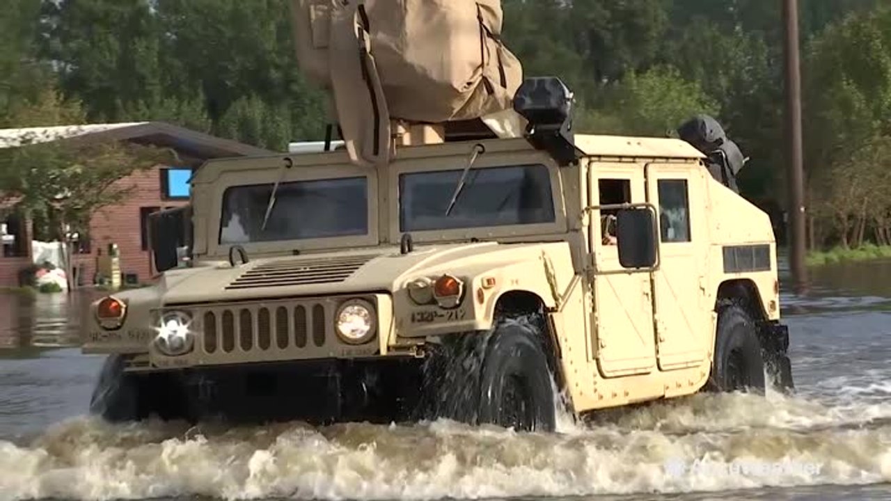 Devastating flooding batters Conway, South Carolina