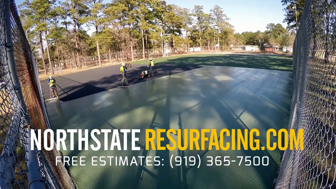 Camp Lejeuene - Tennis Court Resurfacing