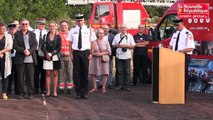 VIDEO. Poiters : inauguration de la nouvelle caserne des pompiers à la Blaiserie