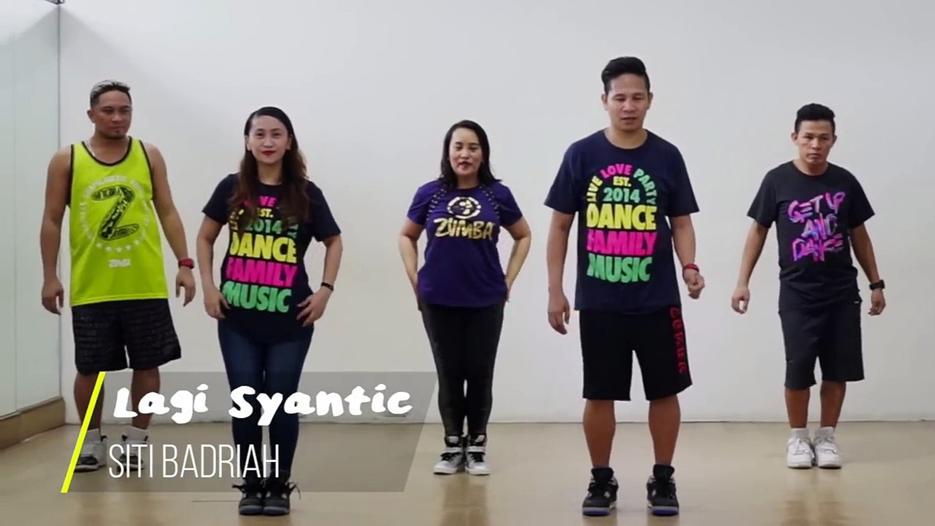 Lagi Syantik By Siti Badriah Live Love Party Zumba Dance Fitness Video Dailymotion