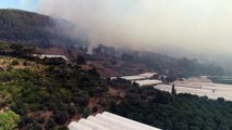 Kumluca ilçesinde orman yangını (4) - ANTALYA