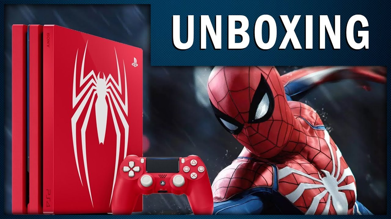 Découvrez la PS4 Pro Spiderman ! | UNBOXING