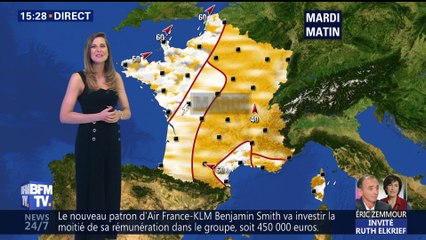 La météo pour ce mardi 18 septembre 2018