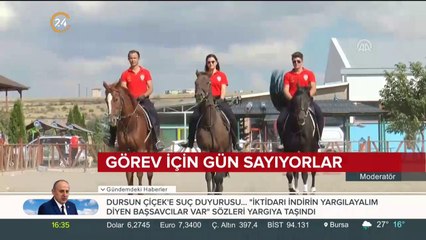 Görev için gün sayıyorlar
