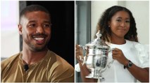 Michael B. Jordan Surprises Naomi Osaka