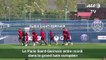 Ligue des champions: le PSG à l'entraînement avant Liverpool