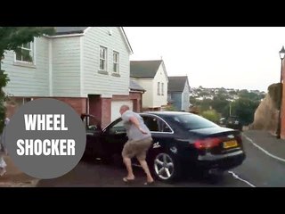Drunk driver drives away from scene of crash as public try to pull him from car