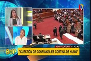 Yeni Vilcatoma: “Dejemos de lado la confrontación en el Congreso y veamos el consenso”