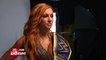 Becky Lynch poses for her SmackDown Women's Title photoshoot- WWE Exclusive, Sept. 16, 2018