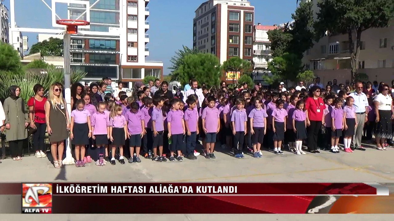 İlköğretim Haftası Aliağa’da Kutlandı