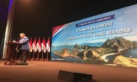 SBY Sampaikan Pidato Politik HUT Ke-17 Partai Demokrat