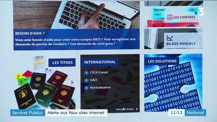 Services publics : le gouvernement alerte sur les faux sites internet