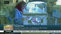 Hospitales de la Franja de Gaza disponen de poco combustible