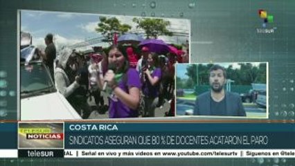 En Costa Rica inicia segunda semana de paro indefinido