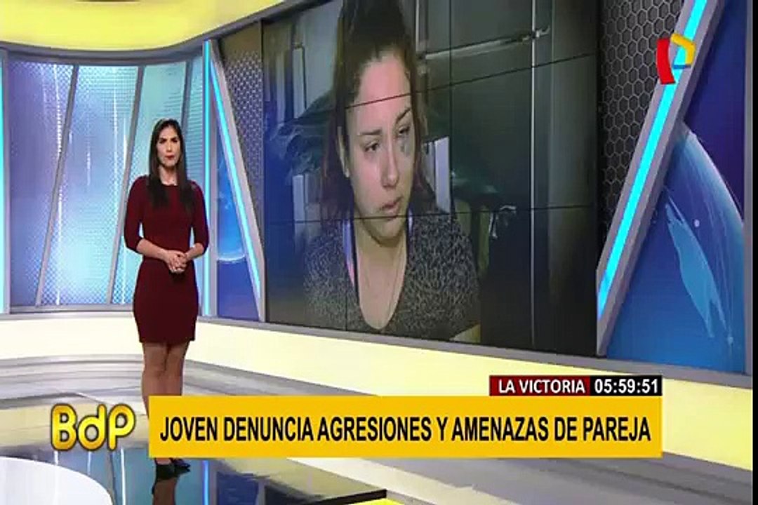La Victoria: mujer denuncia que fue salvajemente agredida por su pareja