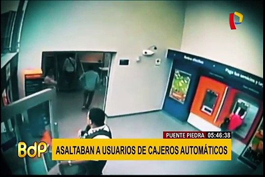 Capturan a banda de ladrones de usuarios de cajeros automáticos en Puente Piedra