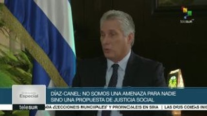 Diaz-Canel: Cuba dispuesta a diálogo con EE.UU. pero con condiciones