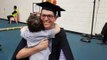 Adorable Toddler Cheers on Father as He Graduates College